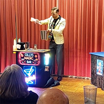 Magic Stage Show by Master Magician Olly Williams